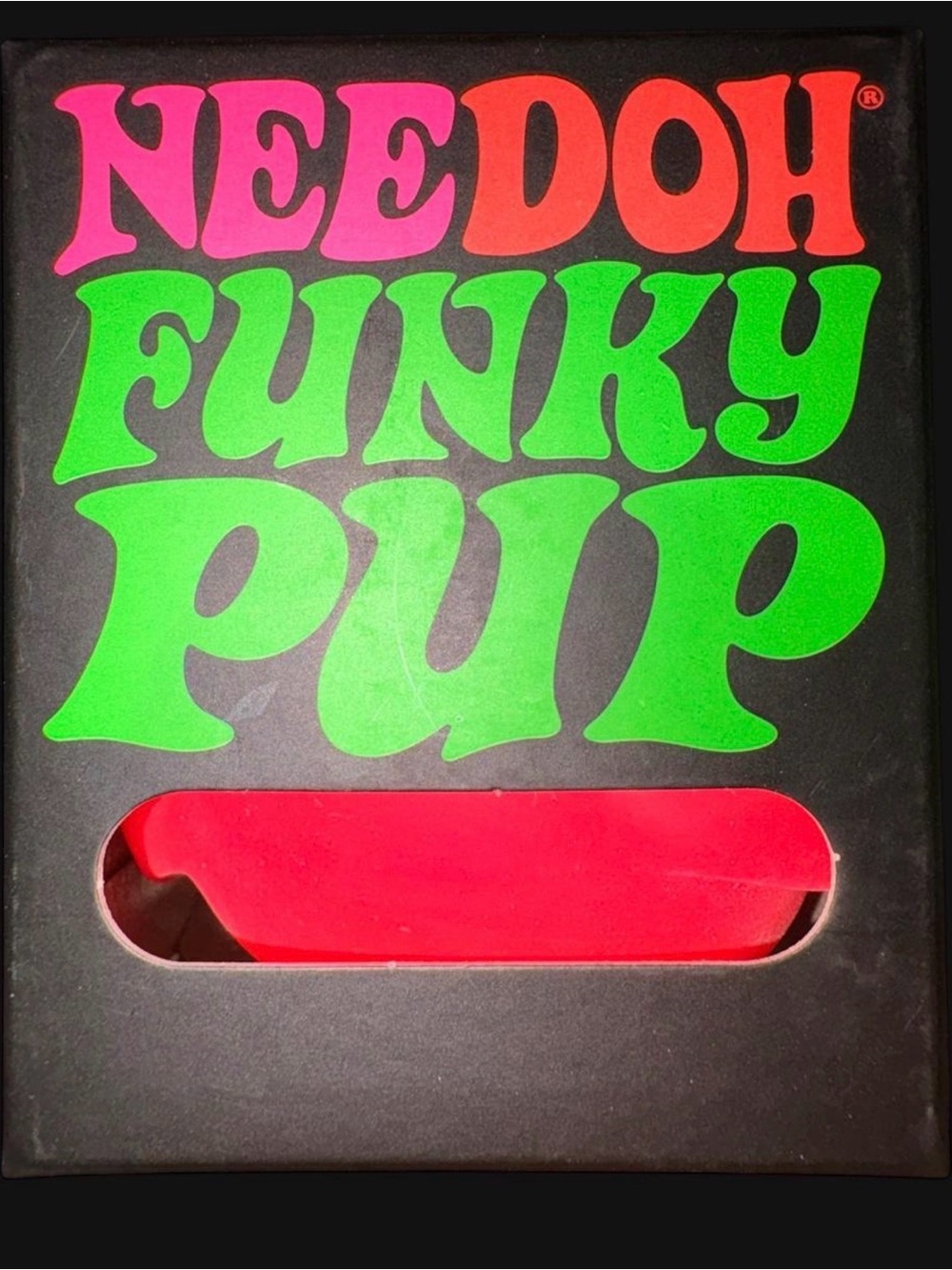 NEEDOH FUNKY PUP Squishy -Hot Pink